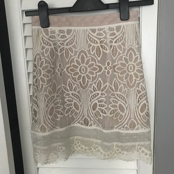 NWOT Lovers & Friends lace two piece skirt set - Picture 6 of 7